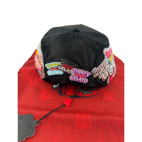 Thirty One X Backpack Boyz Gelato Black Adjustable Snapback Hat - Picture 9 of 13